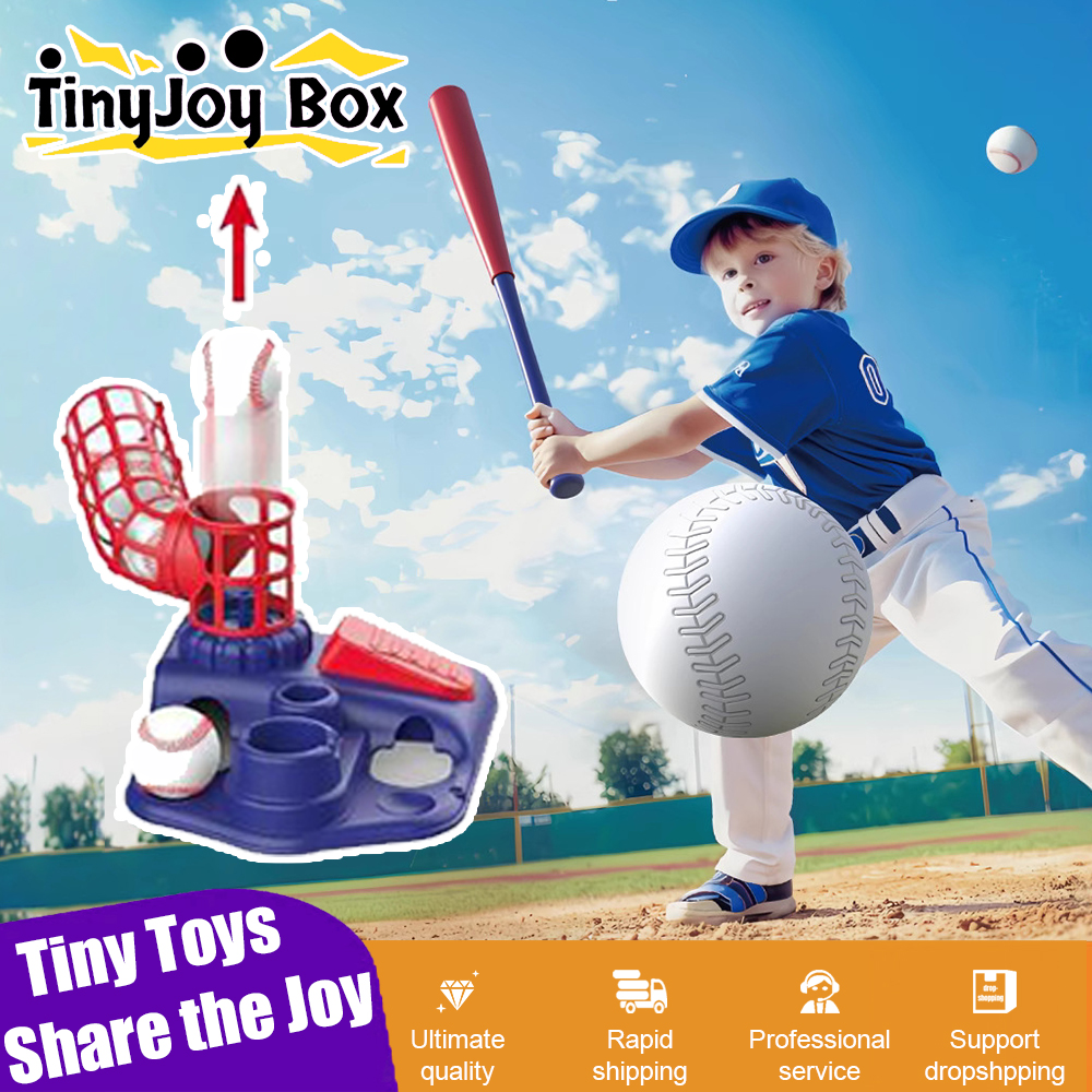 Catapult Launcher Toy - Baseball Game 3 in 1 Catapult