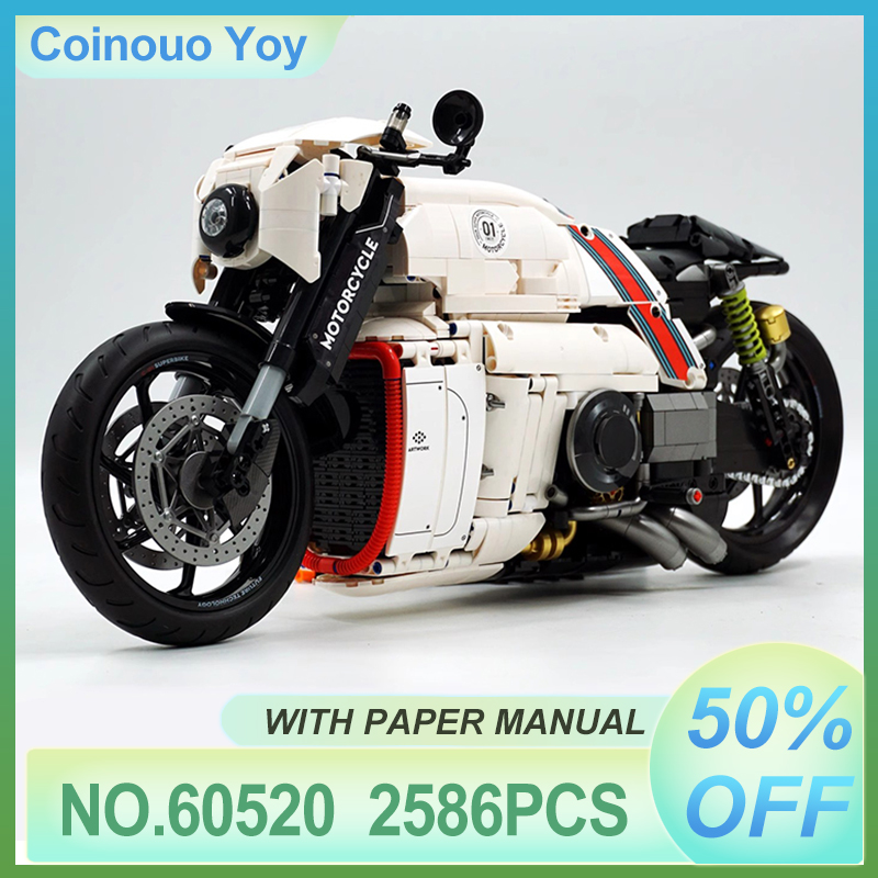 Kids Toys Unique - Unique Lotus C-01 60520 Motorcycle Model
