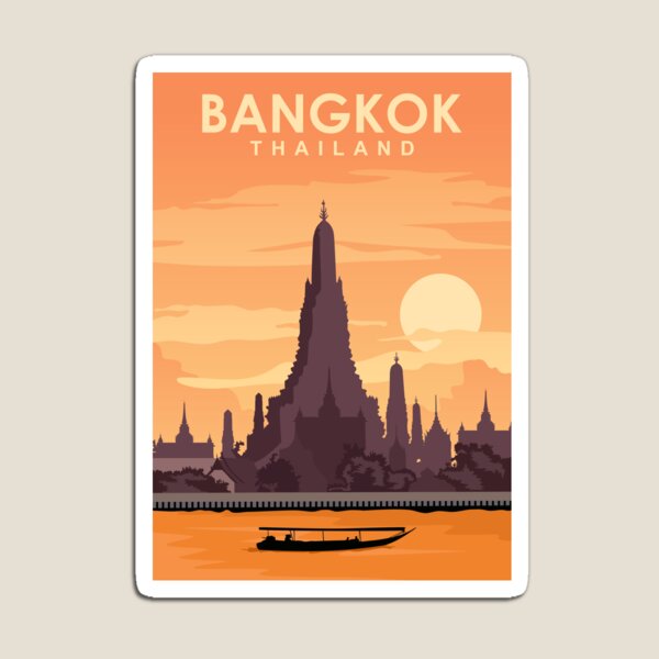 Bangkok Travel Poster Art Prin – обзор и цена Kids Toys Bangkok