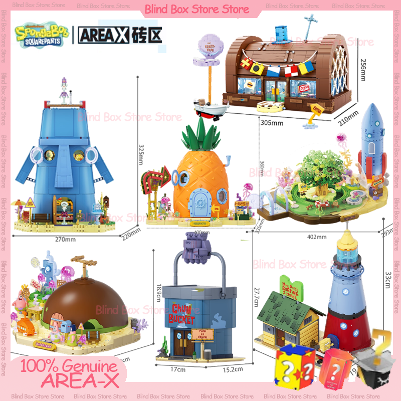 Areax Spongebob Bikini Bottom  – обзор и цена Kids Toys Blocks