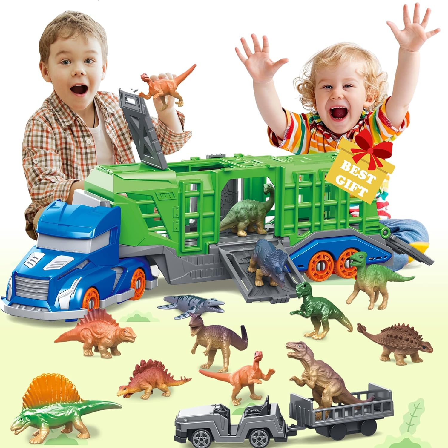 Dinosaur Animal Transport Vehi – обзор и цена Kids Toys 3 Year Old