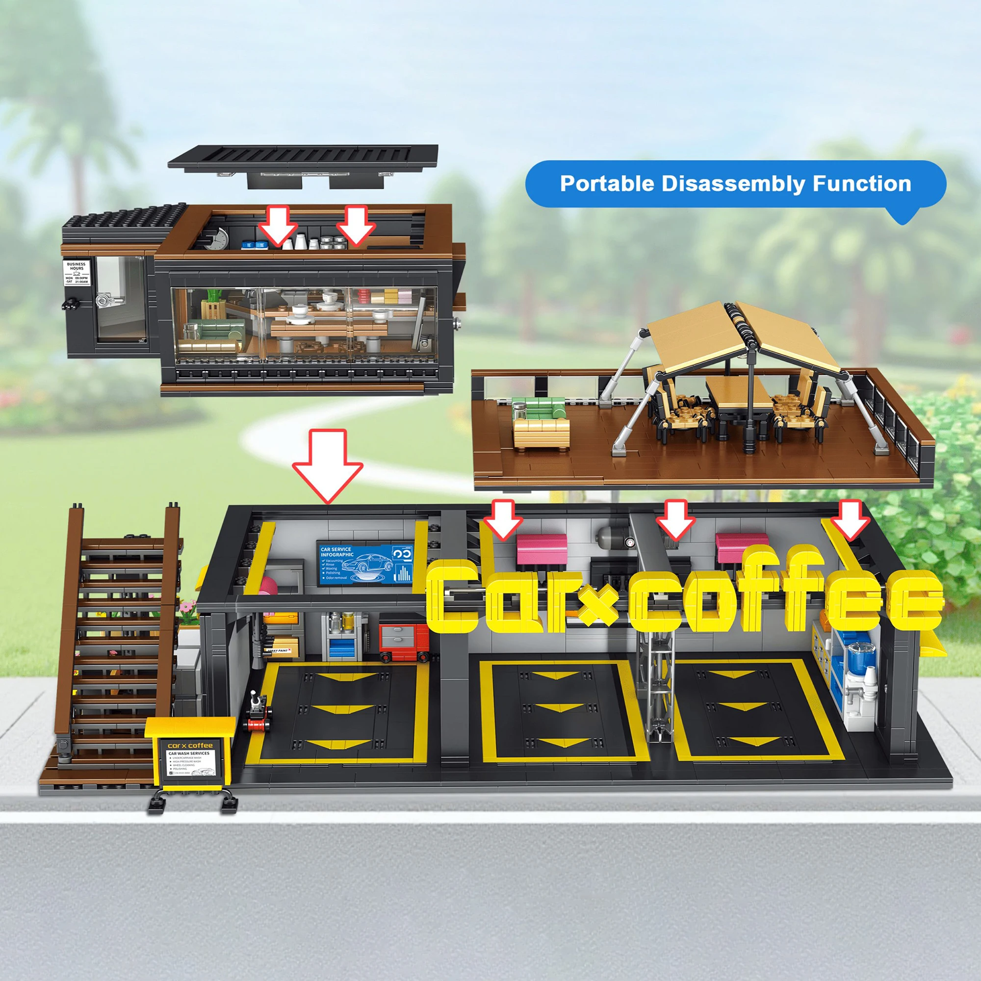 Coffee Auto Repair Shop Coffee – обзор и цена Kids Toys In Store