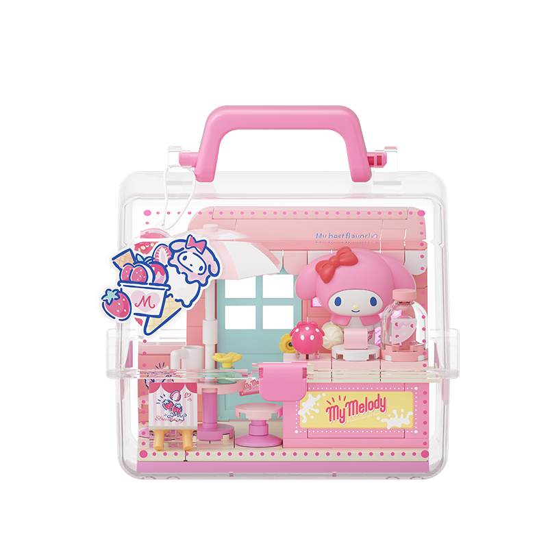 AREAX Sanrio Fruit Shop Owner  – обзор и цена Lego Building Blocks