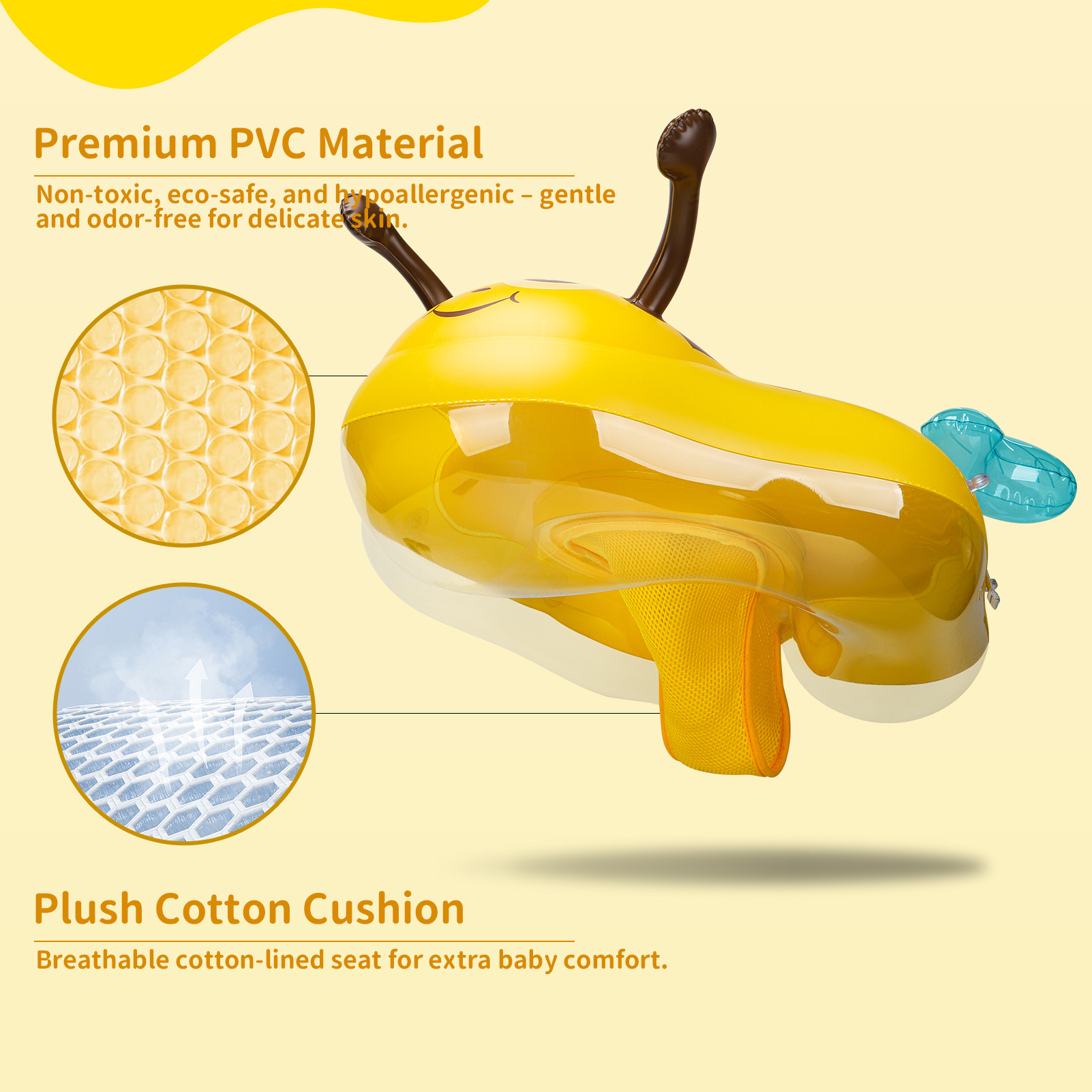 Swimbobo Yellow Kids Inflatabl – обзор и цена Kids Toys Yellow