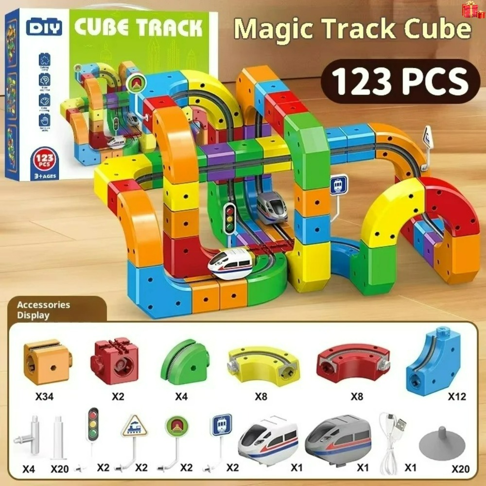 Electric Magnetic Track Set wi – обзор и цена Kids Toys Vehicle