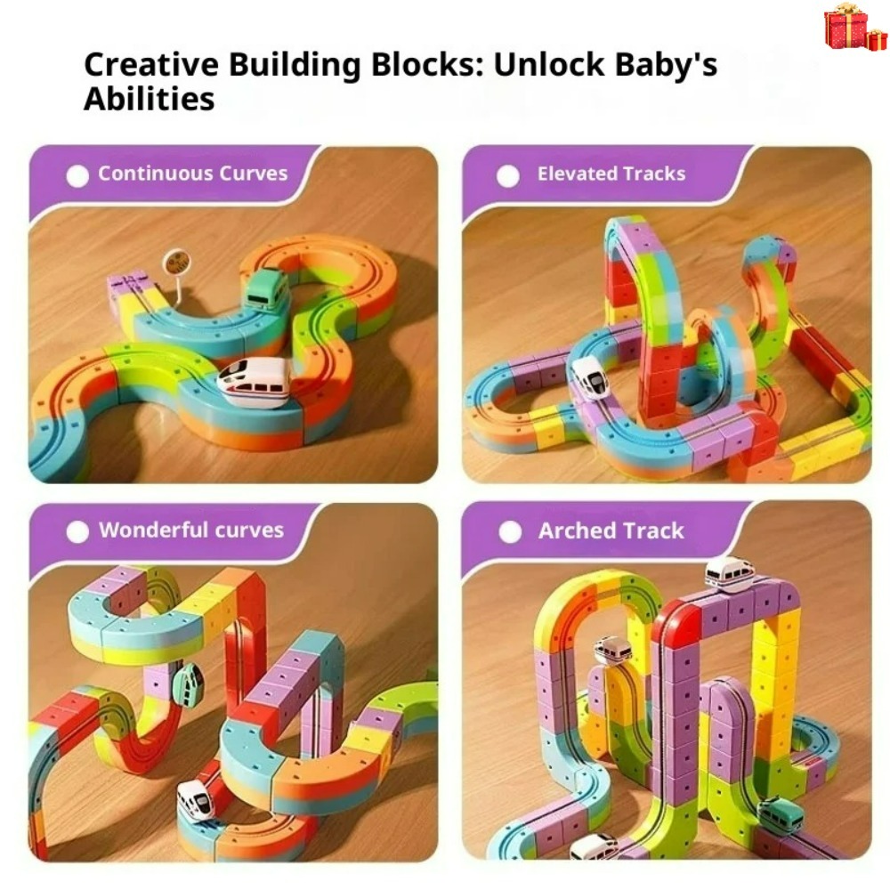 Electric Magnetic Track Set wi – обзор и цена Kids Toys Vehicle