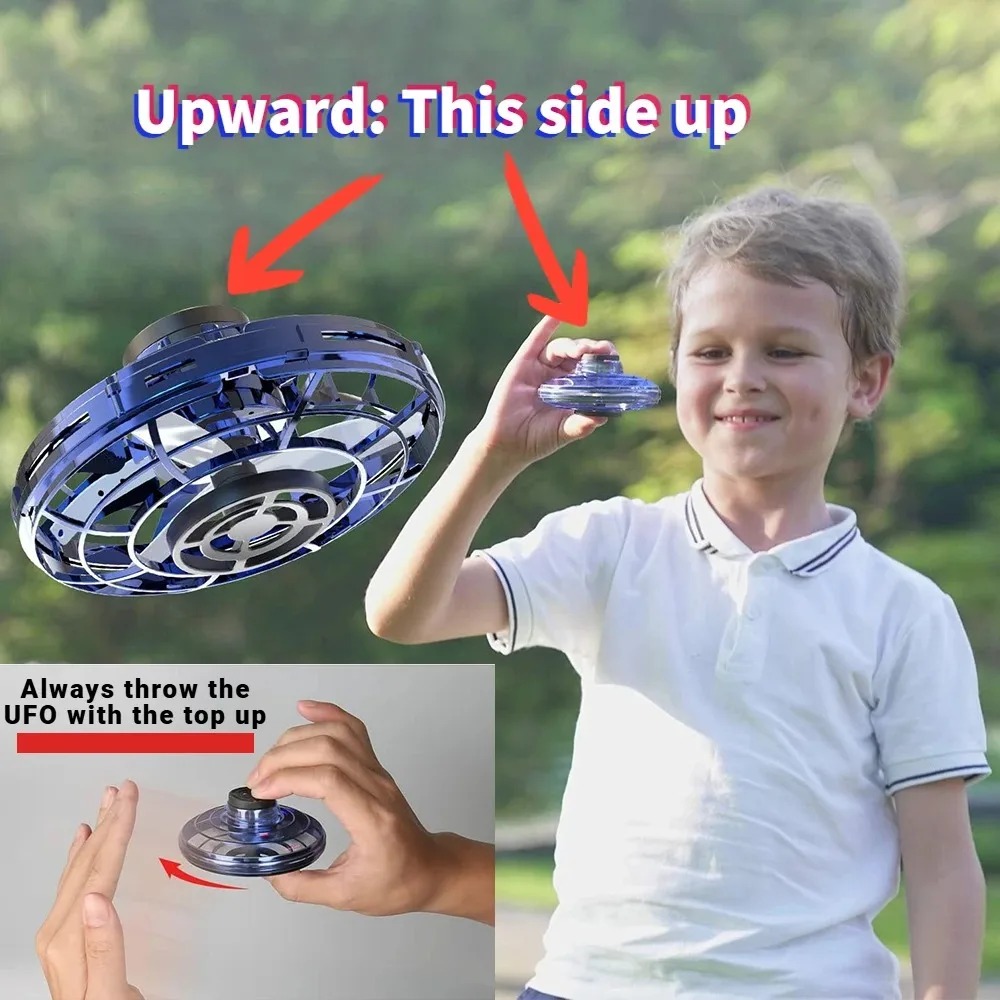 LED UFO Mini Drone - Flying He – обзор и цена Kids Toys Helicopter