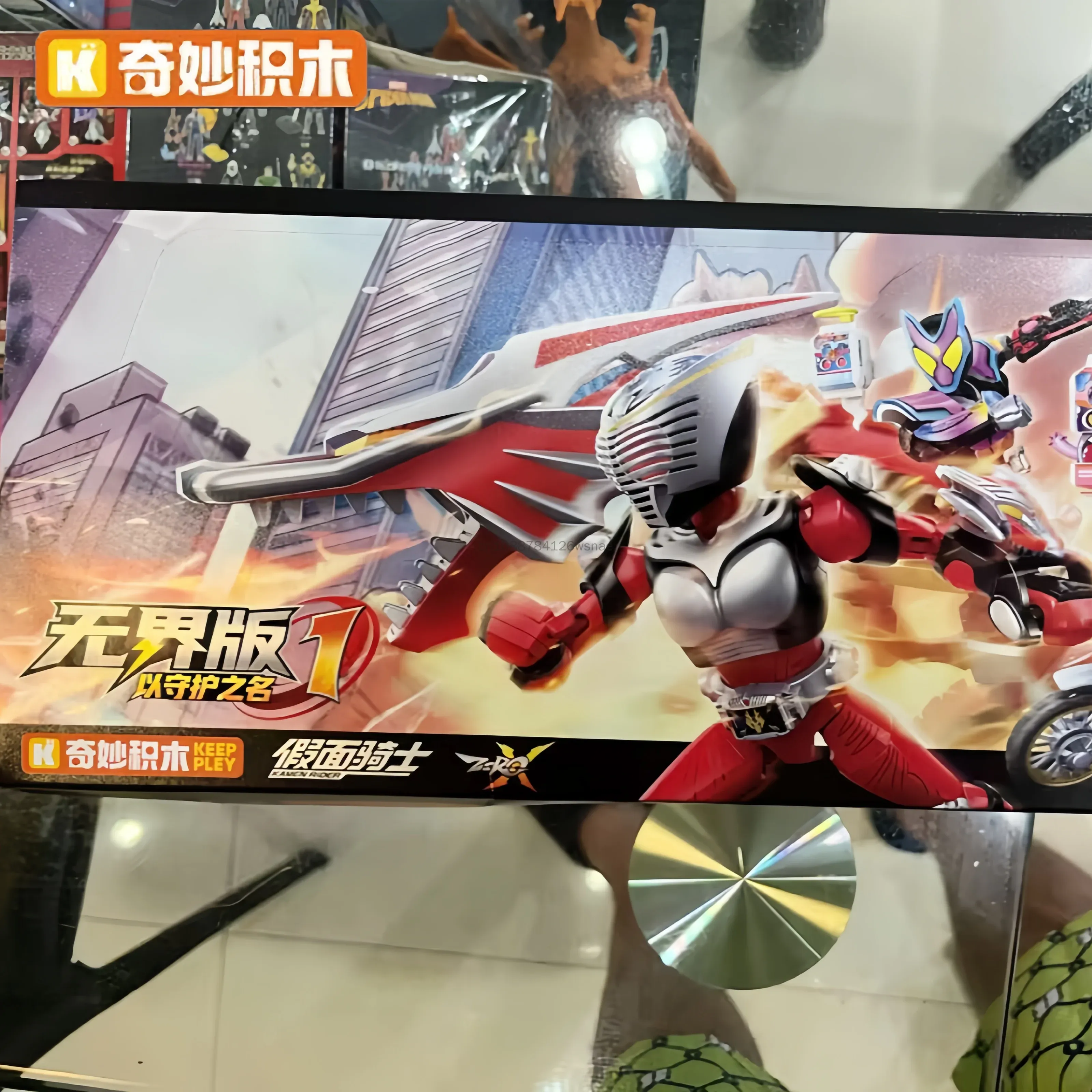 Keeppley Kamen Rider Vol.1 Bui – обзор и цена Lego Building Blocks
