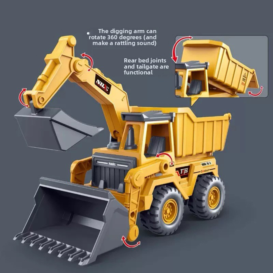 1pcs Excavator Truck Model Toy – обзор и цена Kids Toys 3 Year Old
