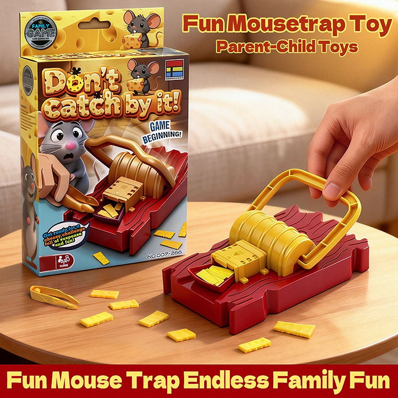 Fun Mouse Trap Game, Parent-Ch – обзор и цена Kids Toys Yellow