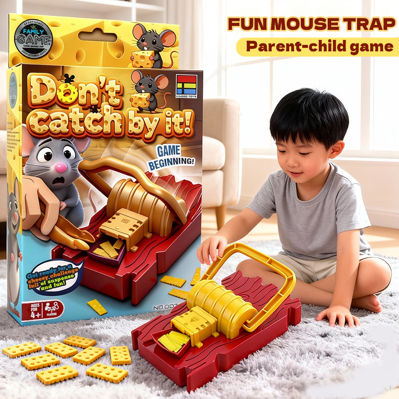 Fun Mouse Trap Game, Parent-Ch – обзор и цена Kids Toys Yellow