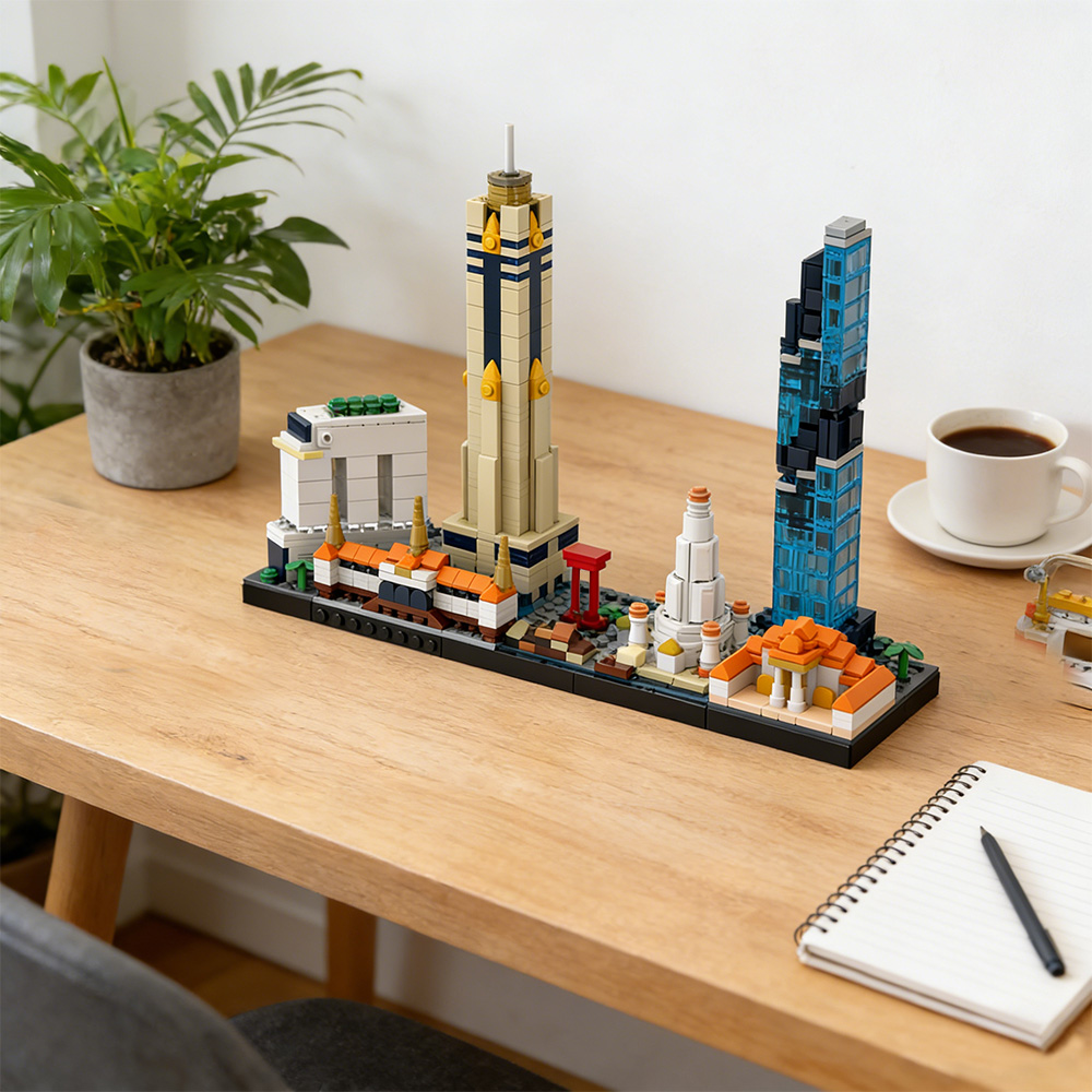MOC Bangkok Skyline Building B – обзор и цена Kids Toys Bangkok
