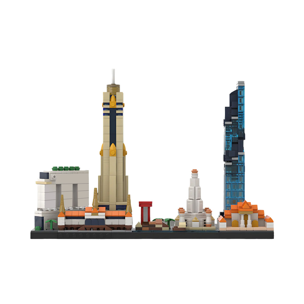 MOC Bangkok Skyline Building B – обзор и цена Kids Toys Bangkok
