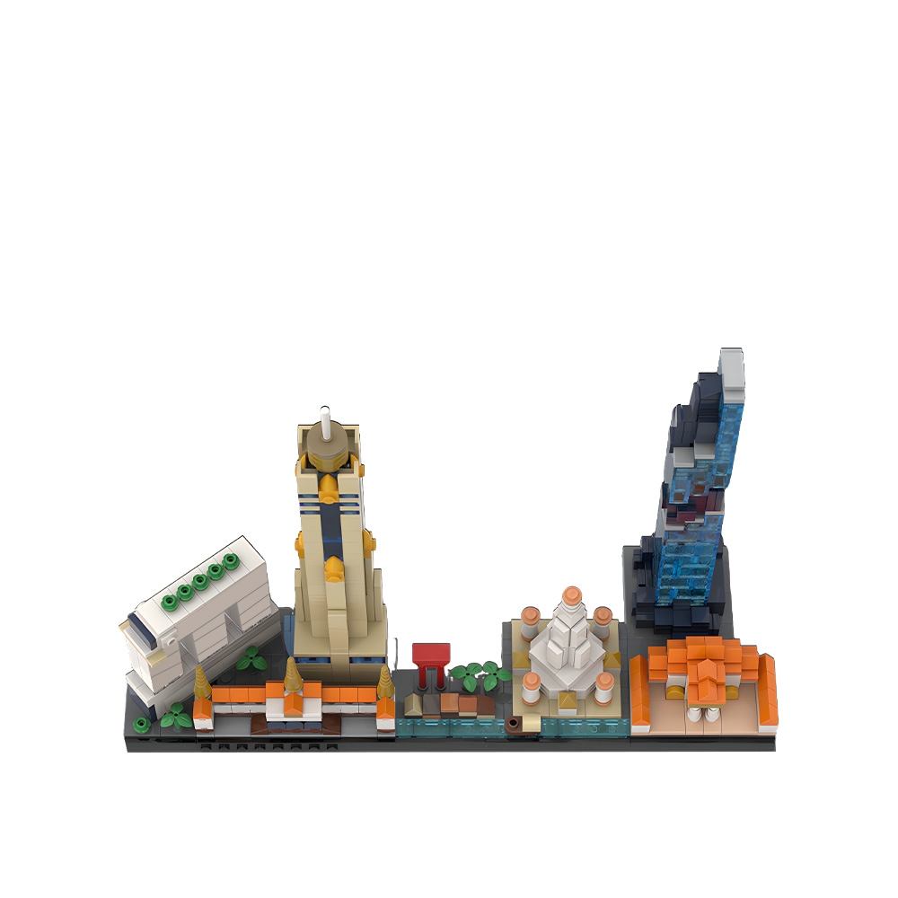 MOC Bangkok Skyline Building B – обзор и цена Kids Toys Bangkok