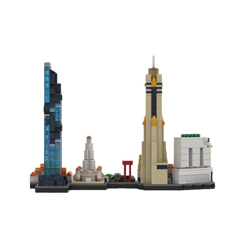 MOC Bangkok Skyline Building B – обзор и цена Kids Toys Bangkok