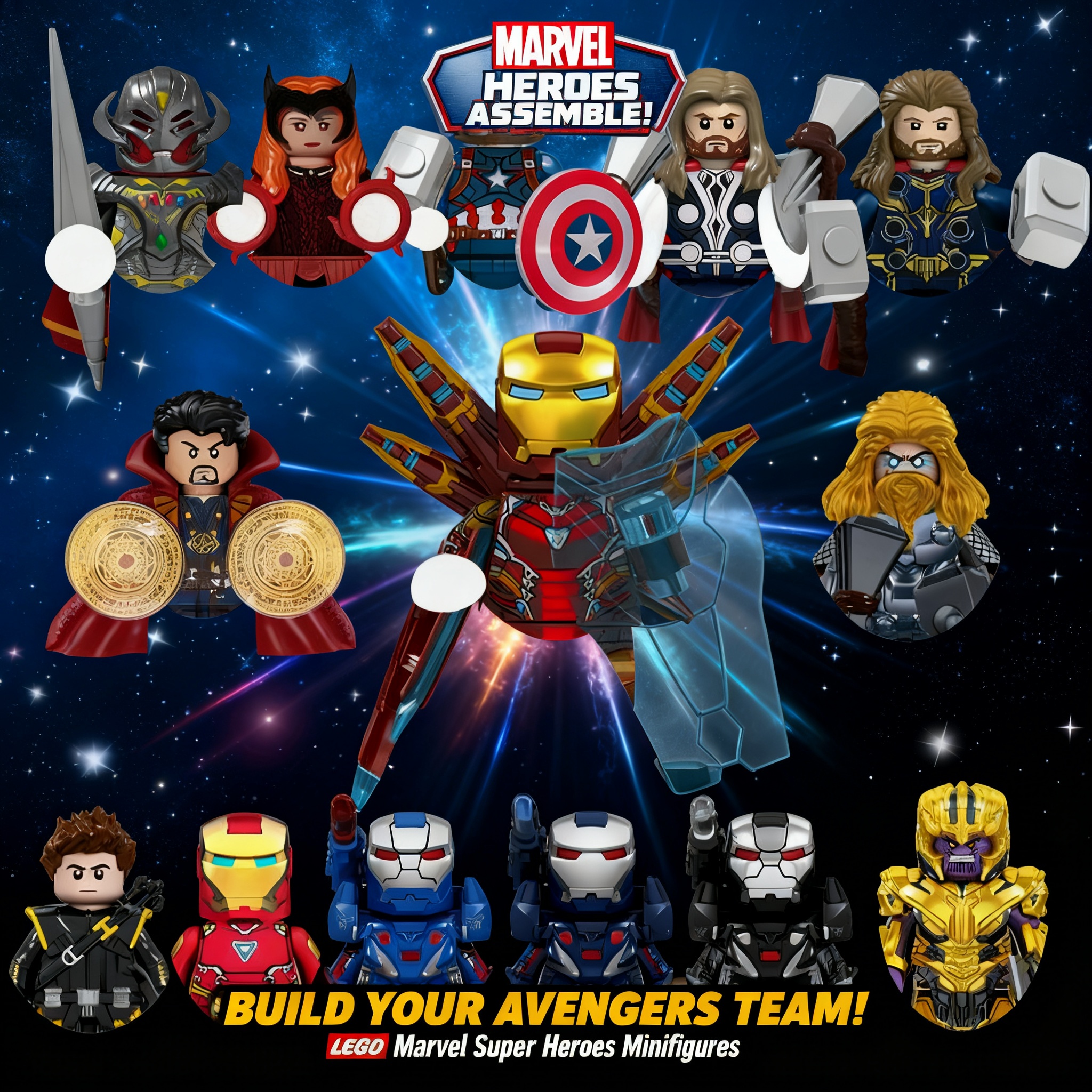 2026 Marvel Building Blocks Br – обзор и цена Kids Toys Blocks