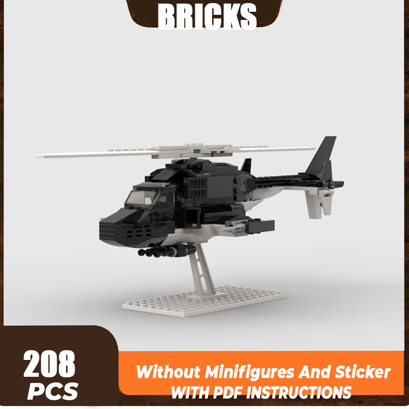 Military Series YcMoc Building – обзор и цена Kids Toys Helicopter