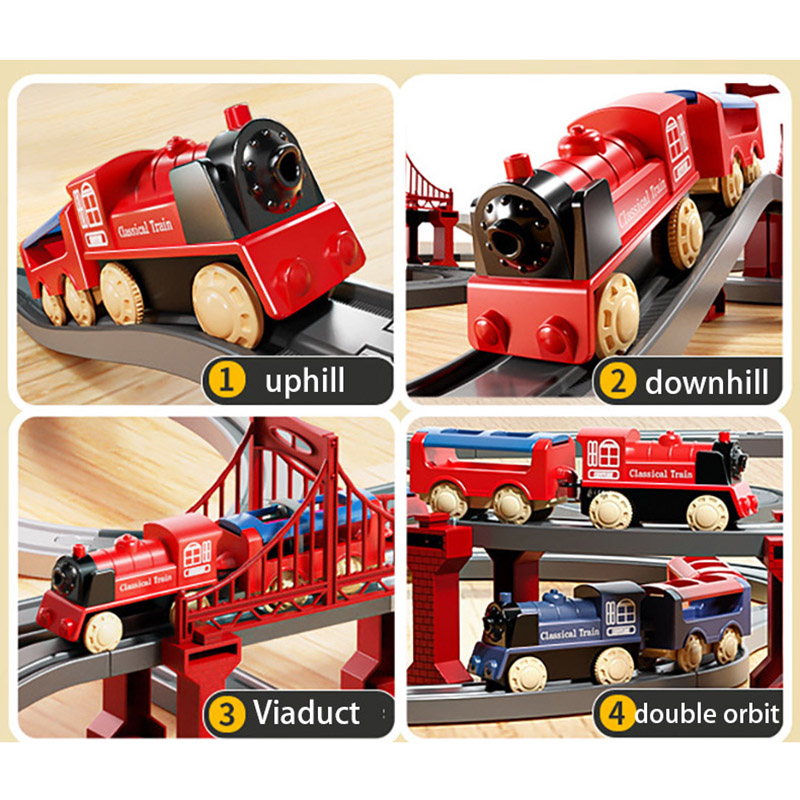 44Pcs/set Electric Train Track – обзор и цена Kids Toys 3 Year Old