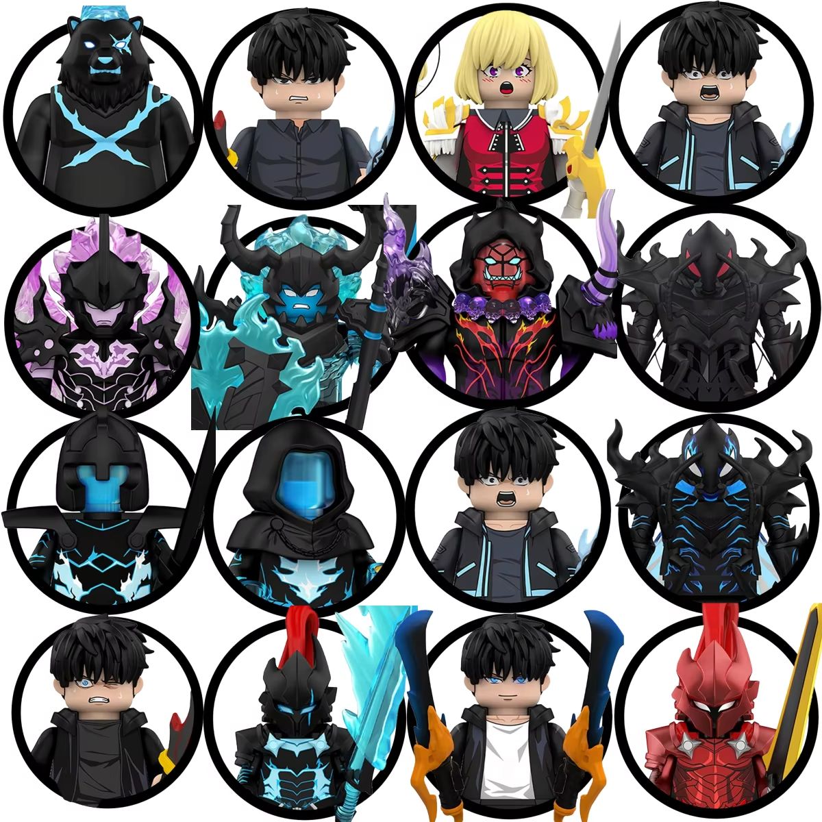 Blind Box WM6220 Anime Sung Ji – обзор и цена Lego Building Blocks