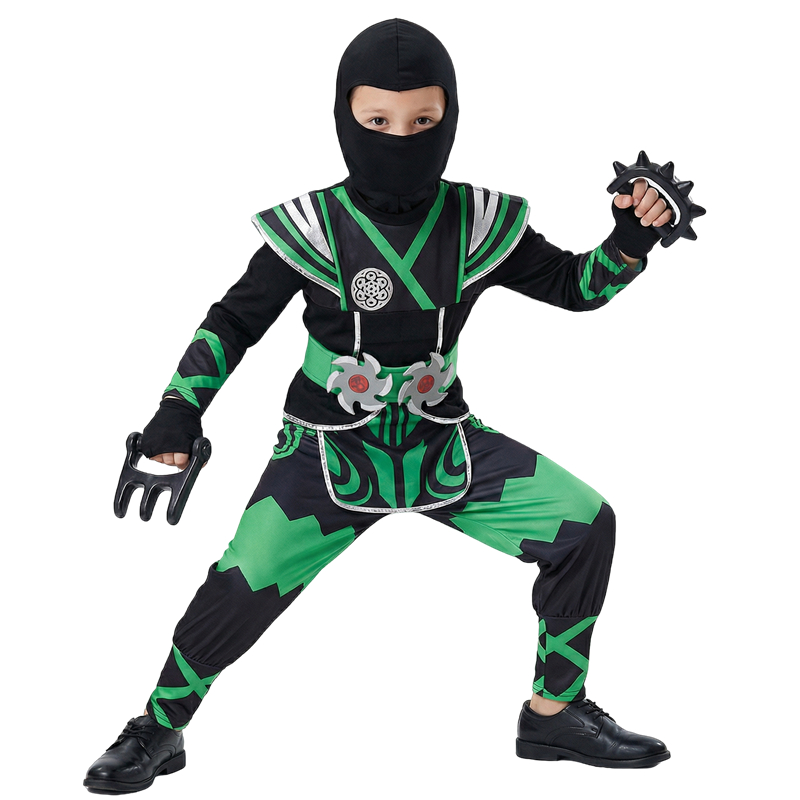 Green Ninja Costume for Kids w – обзор и цена Kids Toys Boys