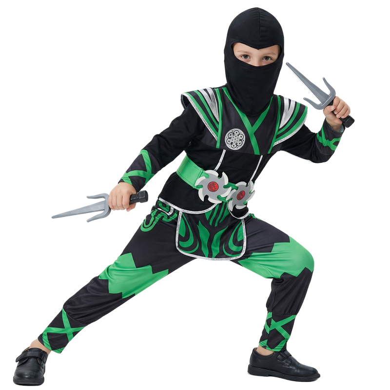 Green Ninja Costume for Kids w – обзор и цена Kids Toys Boys