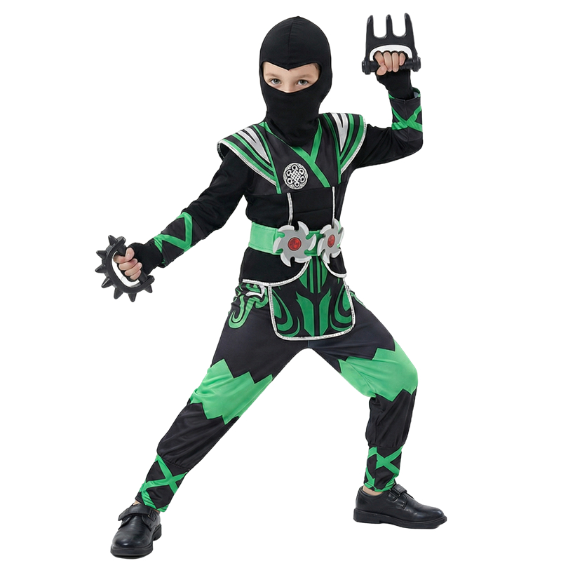 Green Ninja Costume for Kids w – обзор и цена Kids Toys Boys