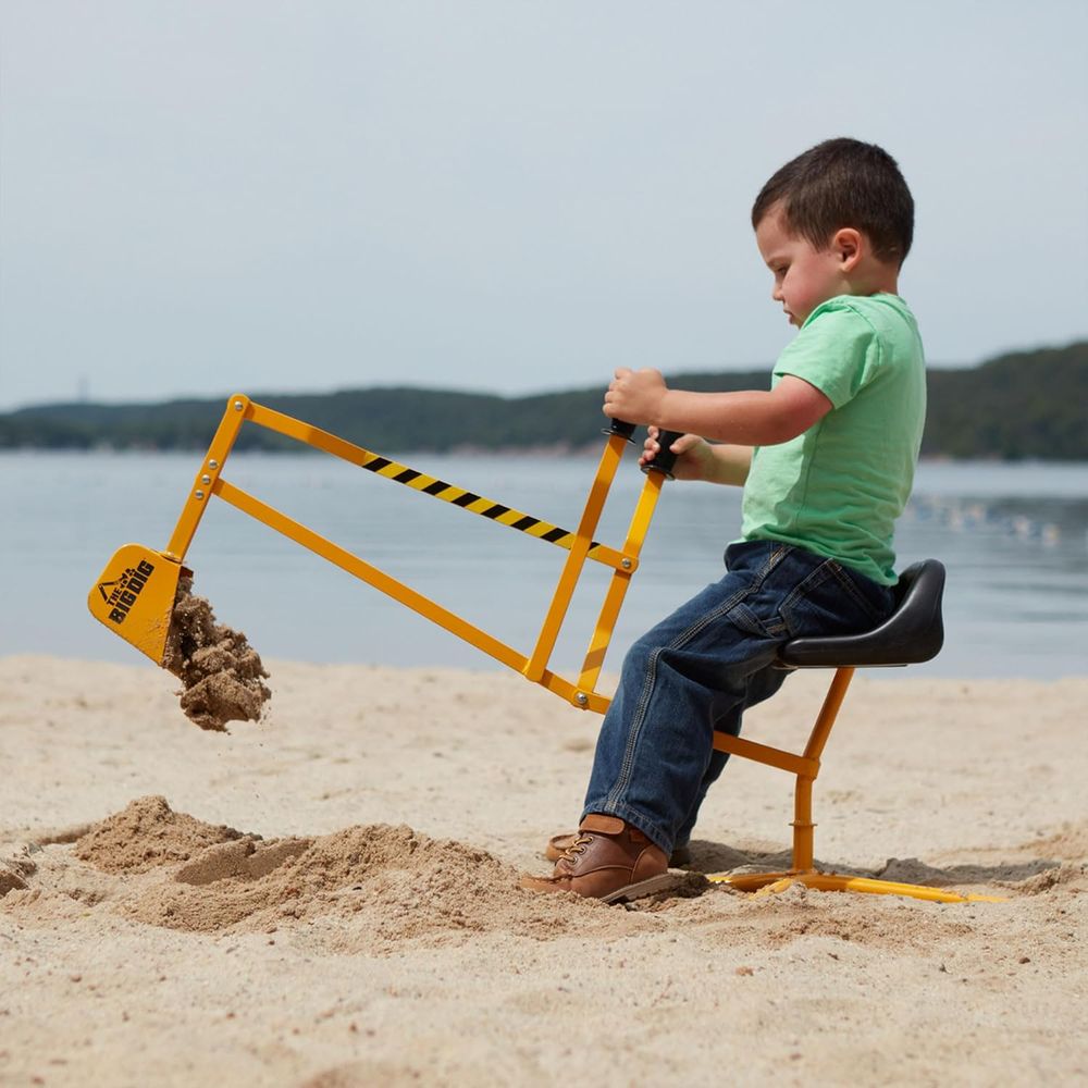 Big Dig Toy Excavator Ride, Sa – обзор и цена Kids Toys Big W
