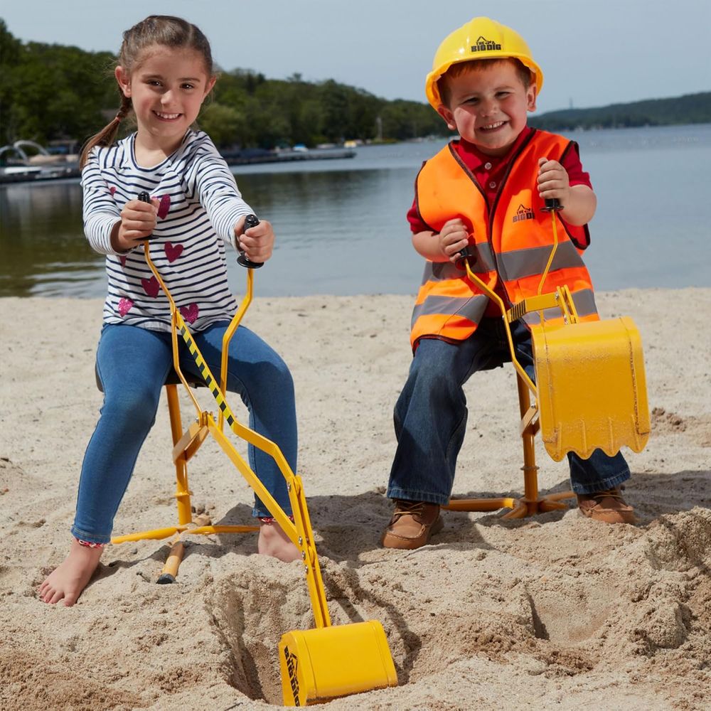 Big Dig Toy Excavator Ride, Sa – обзор и цена Kids Toys Big W