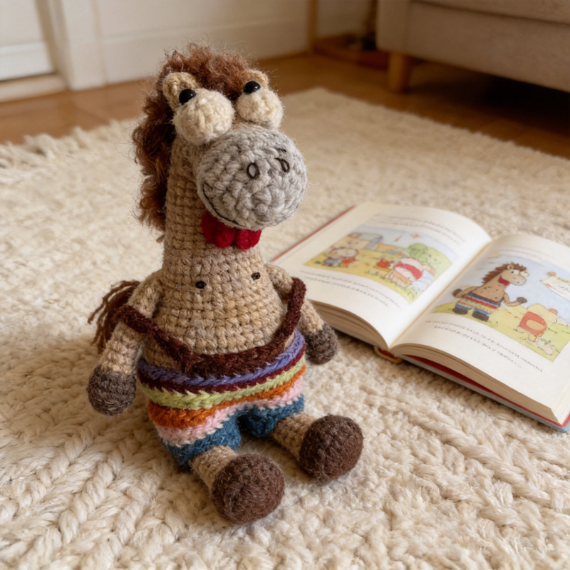 Custom Name Crochet Horse Plus – обзор и цена Kids Toys Unique