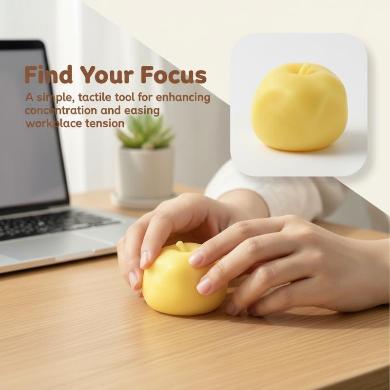 Simulated Yellow Round Fruit M – обзор и цена Kids Toys Yellow