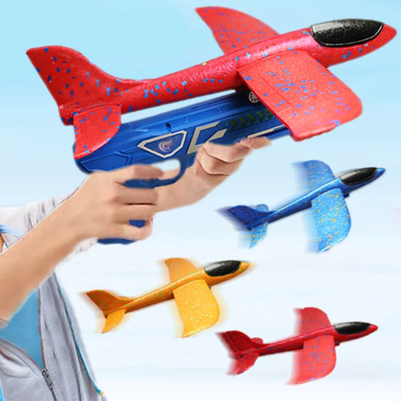 Foam Plane Launcher EPP Bubble – обзор и цена Catapult Launcher Toy