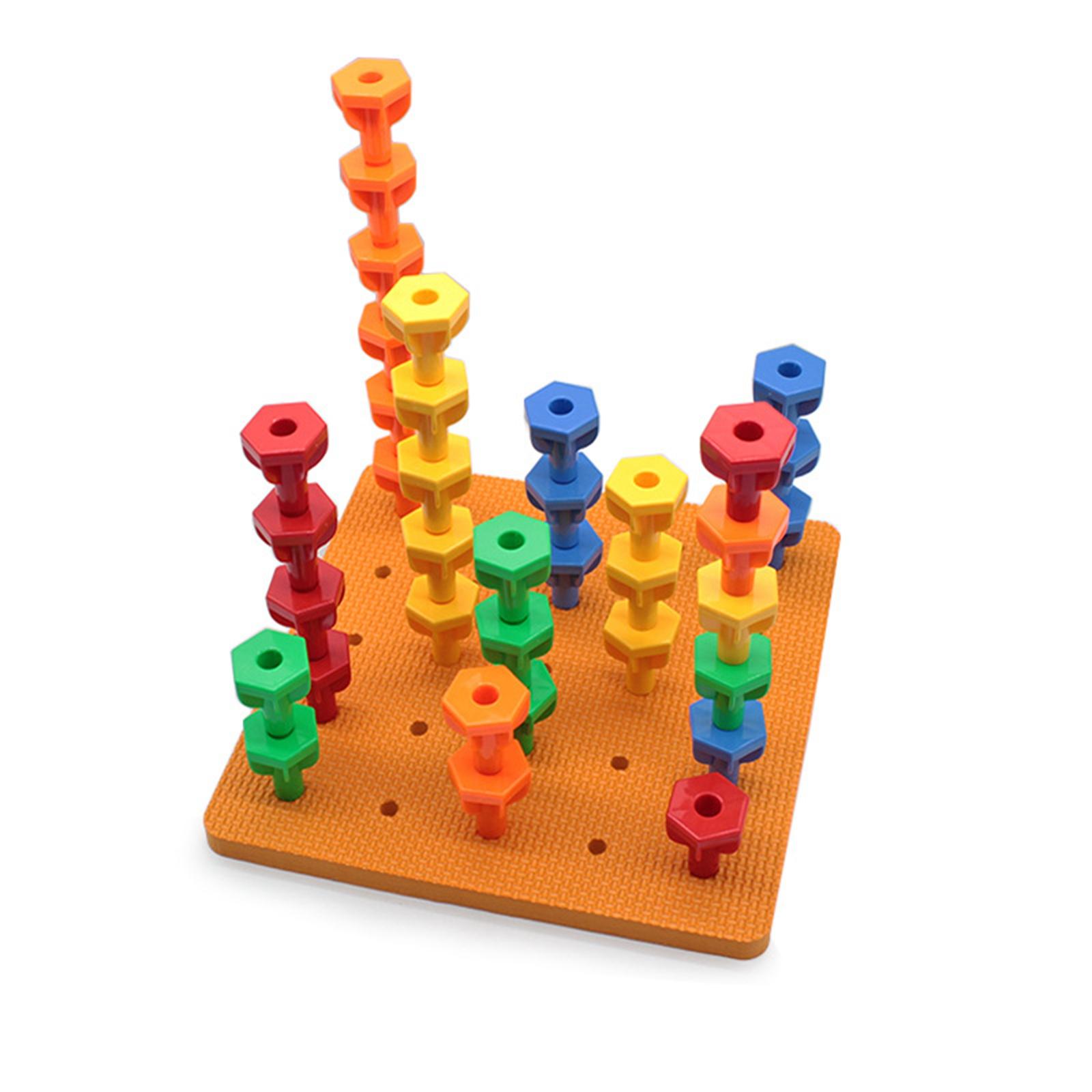 Stacking Pegboard Set Early Le – обзор и цена Kids Toys In Store