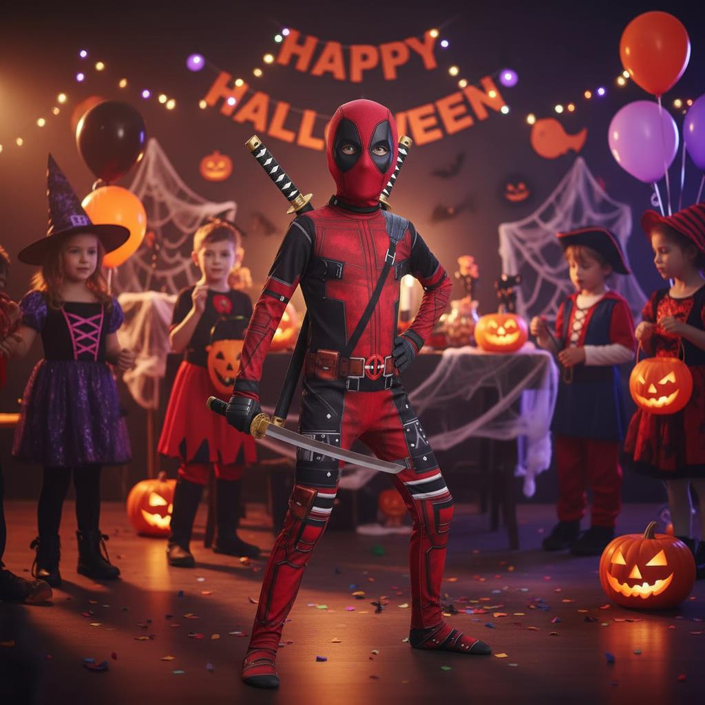 3-12Y Kids Deadpool Costume wi – обзор и цена Kids Toys Boys