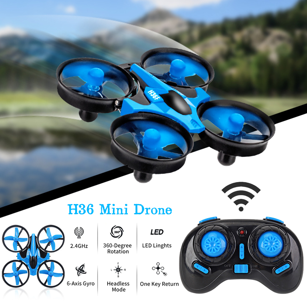 JJRC H36 Mini Rc Drone 4ch 6-A – обзор и цена Kids Toys Helicopter