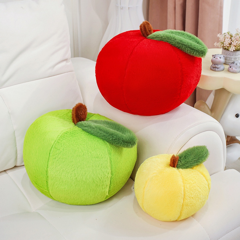 Apple Plush Toy Large Doll Red – обзор и цена Kids Toys Yellow