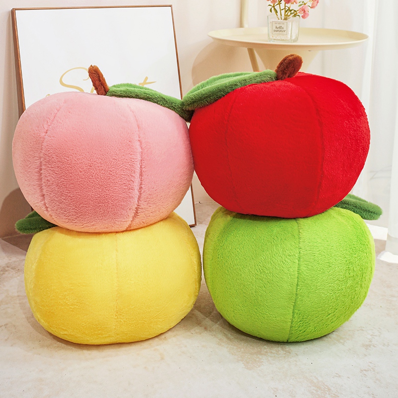 Apple Plush Toy Large Doll Red – обзор и цена Kids Toys Yellow