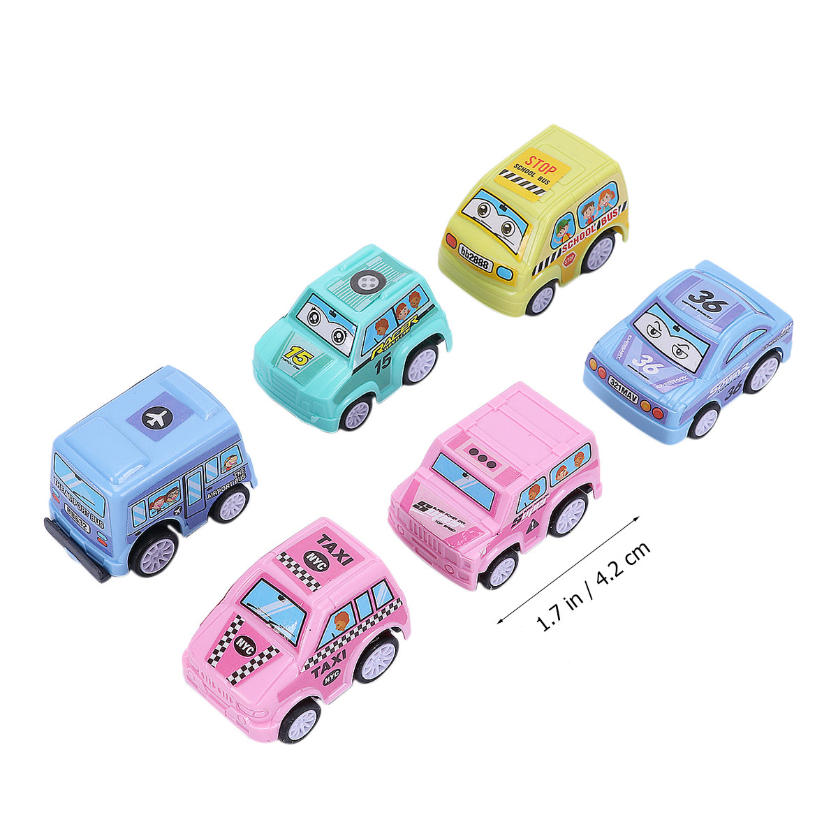 6Pcs Inertia Car Set Baby Fric – обзор и цена Kids Toys Vehicle