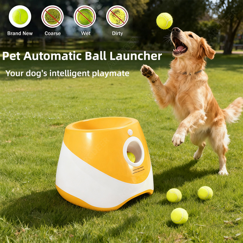 Rechargable Automatic Ball Lau – обзор и цена Catapult Launcher Toy