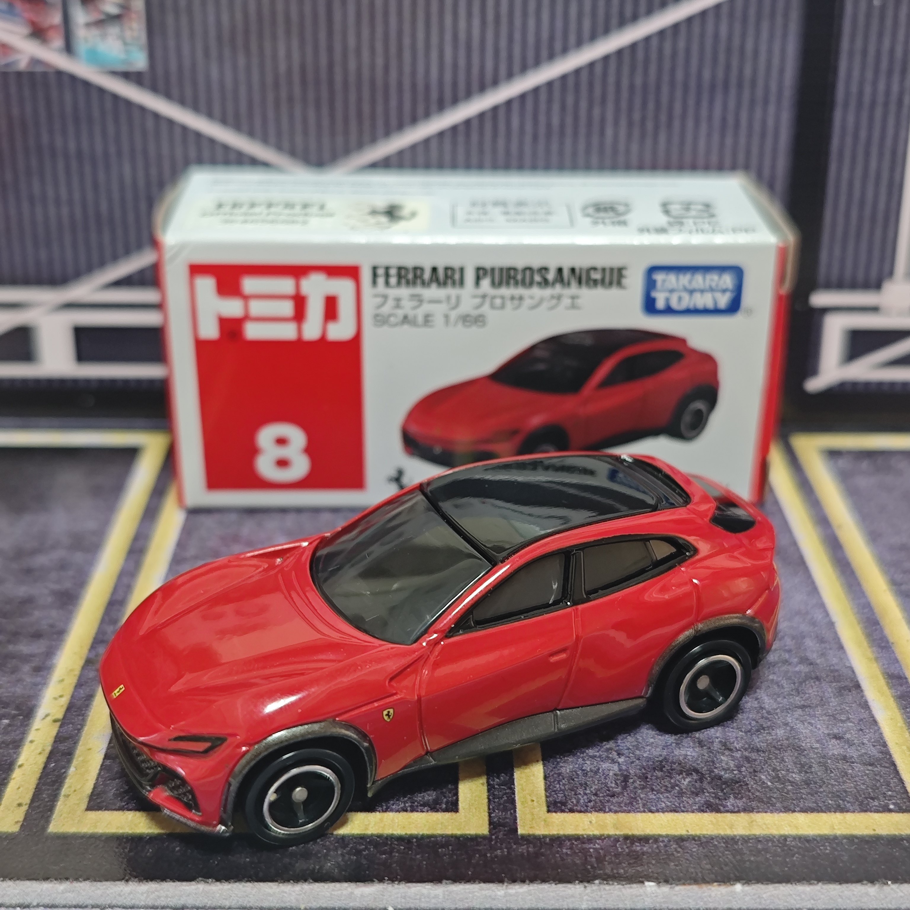 Takara Tomy Tomica No.8 Ferrar – обзор и цена Kids Toys Boys