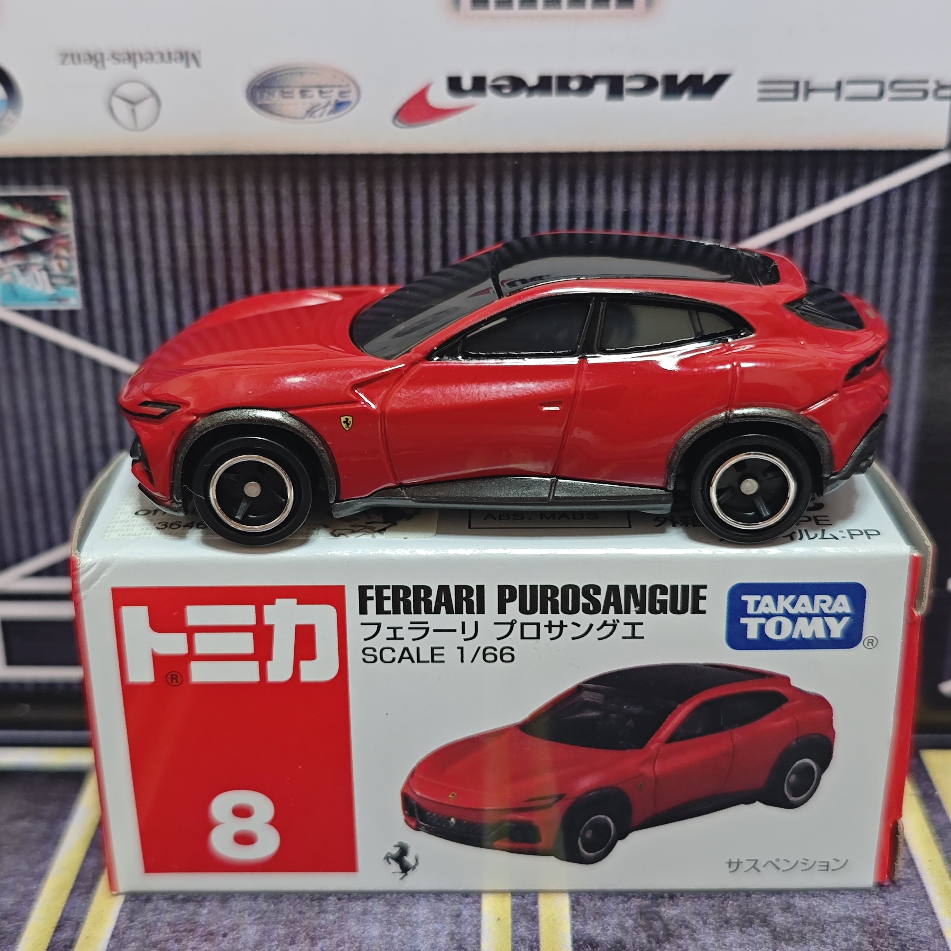 Takara Tomy Tomica No.8 Ferrar – обзор и цена Kids Toys Boys