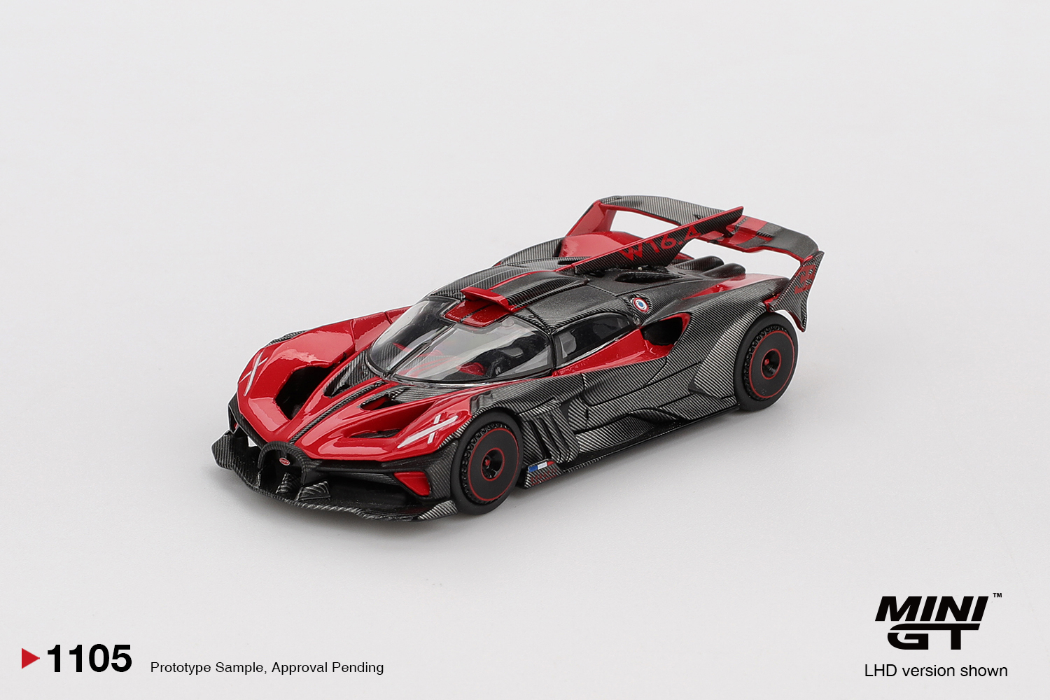 MINIGT 1/64 Bugatti Bolide Red – обзор и цена Kids Toys Boys