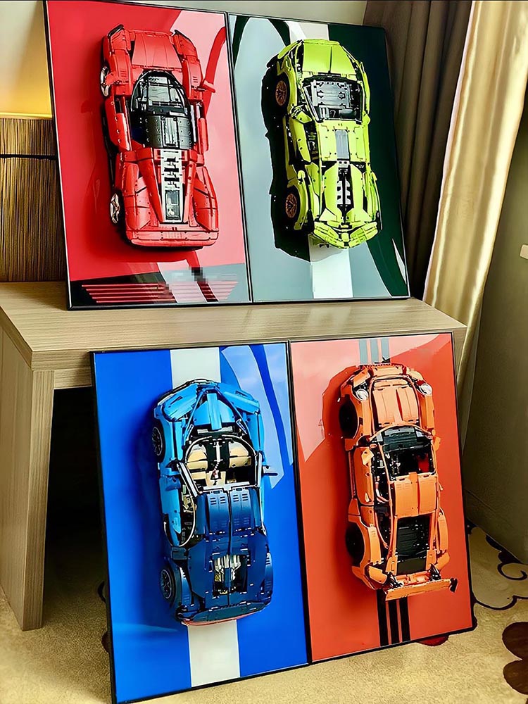 31.5“ Metal Display Wall Mount – обзор и цена Lego Building Blocks