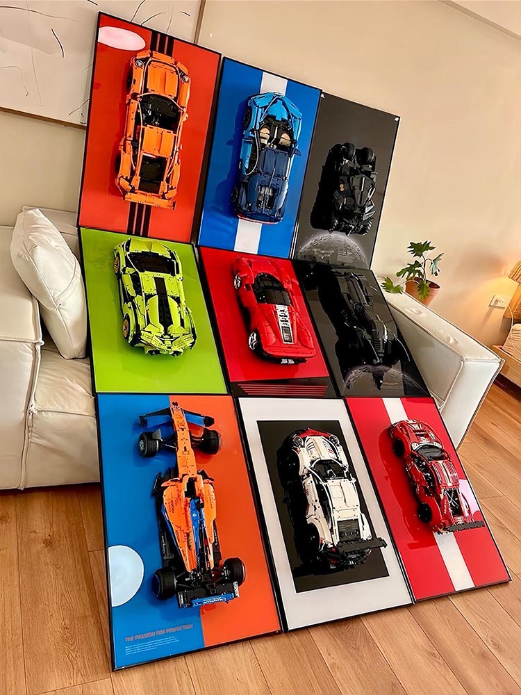 31.5“ Metal Display Wall Mount – обзор и цена Lego Building Blocks