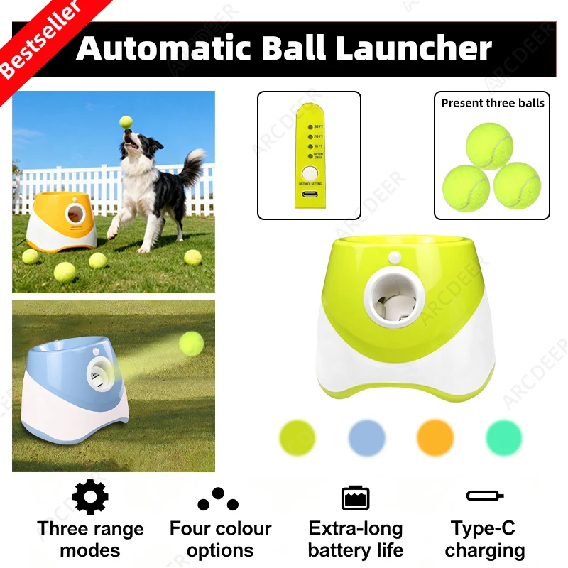 Rechargeable Automatic Ball La – обзор и цена Catapult Launcher Toy